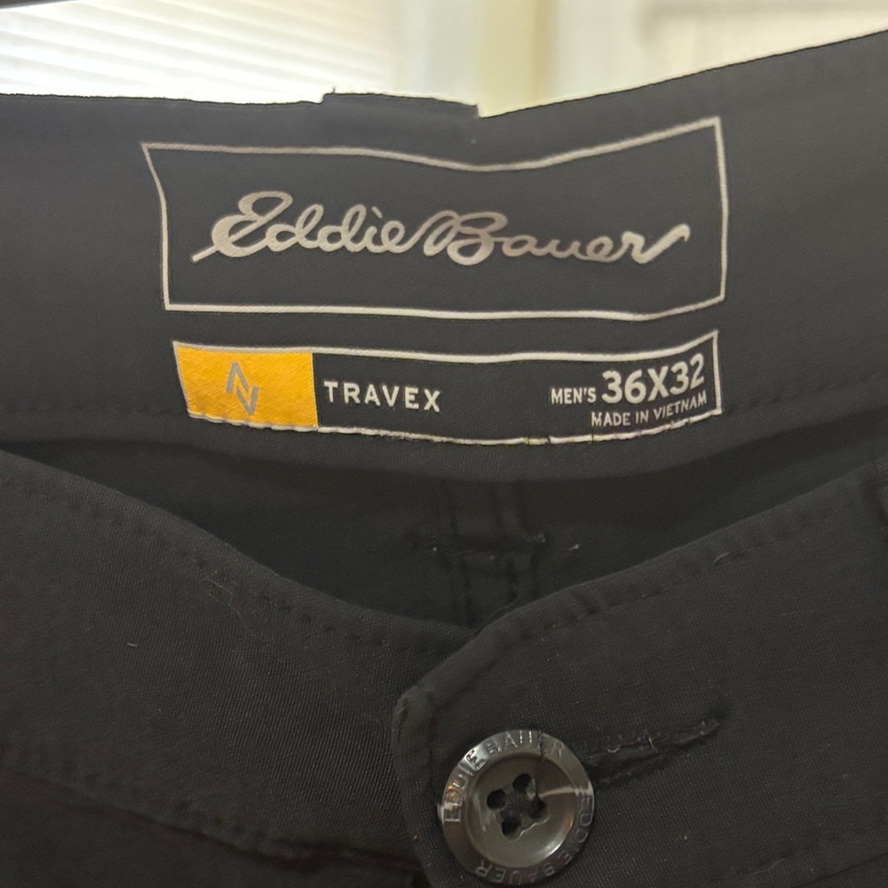 Eddie Bauer Dark Charcoal Travex Men's Pants